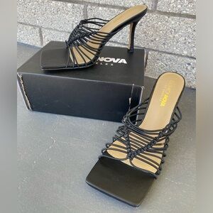 Fashion Nova Square Toe Heel